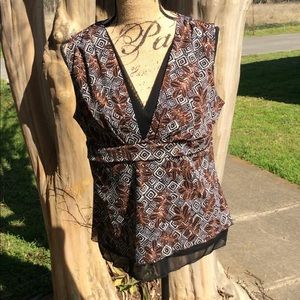 CATO SLEEVELESS TOP SIZE L